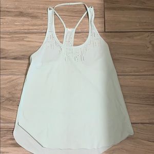 Lululemon flowy mint tank